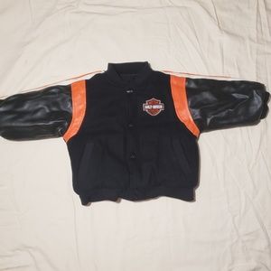 Harley Davidson Reversible Kids Puffer Jacket